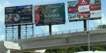 Retirarán anuncios espectaculares en puente Nichupté de Cancún