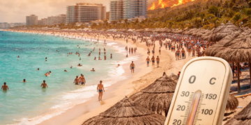 Calor extremo pone en alerta a Cancún y Quintana Roo