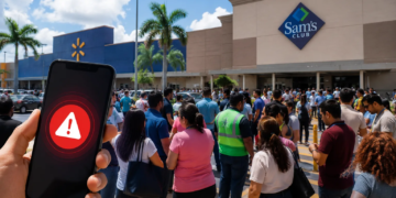 “Con el simulacro vaciaron Walmart y Sams”: la reacción en redes durante la alerta que paralizó Cancún