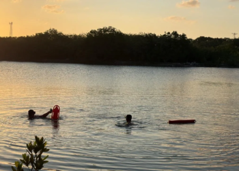 Desaparece adolescente en laguna ABC de Cancún; activan intenso operativo de búsqueda