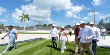 El Mundial ya se siente en Bacalar: construirán nuevas canchas para jóvenes y familias