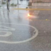 Cae cable de alta tensión