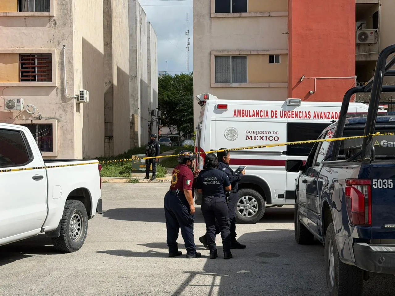 Incendio en Paseos Nikté